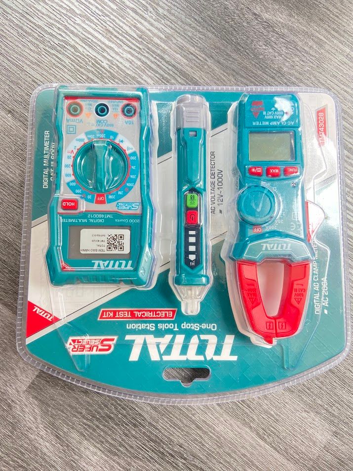 Bộ 3 dụng cụ kiểm tra điện Total TMT43028