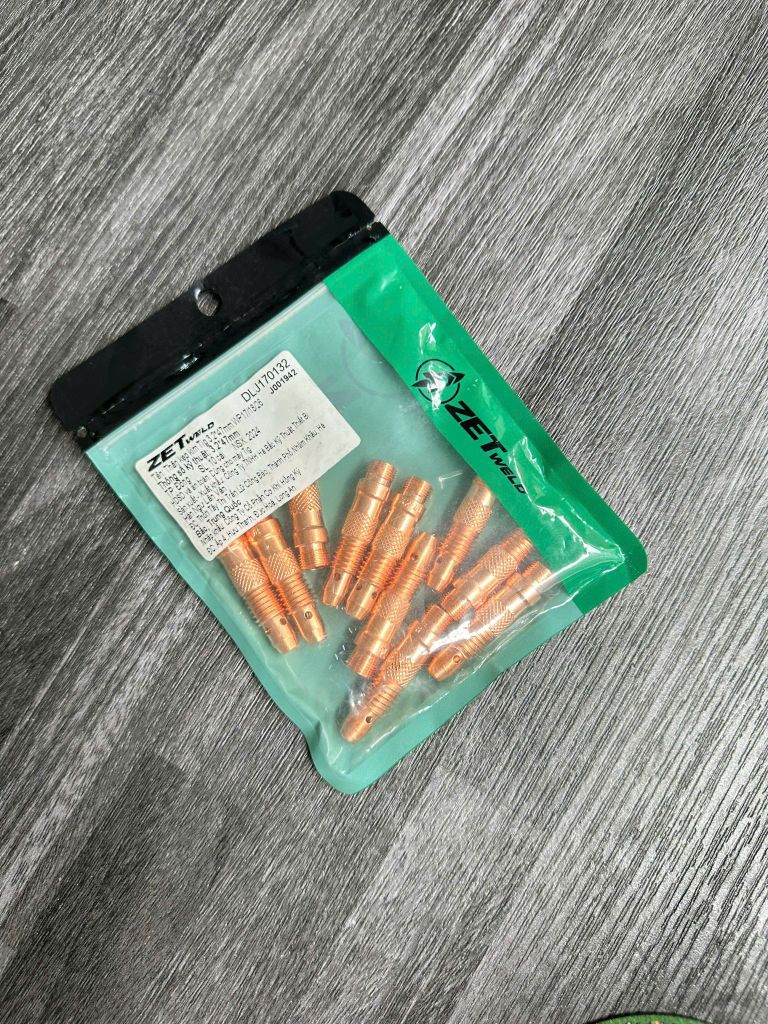 Thân kẹp kim (chia khí) Tig WP17/18/26 ZETweld 3.2*47mm