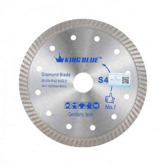 Lưỡi cắt KingBlue ĐN S4 S4-150x10x2.0x22.2