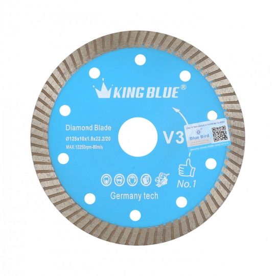 Lưỡi cắt KingBlue V3 125ĐN V3-125x1.8x10