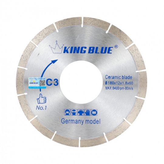Lưỡi cắt King Blue C3 KingBlue C3-180x12x1.8x60