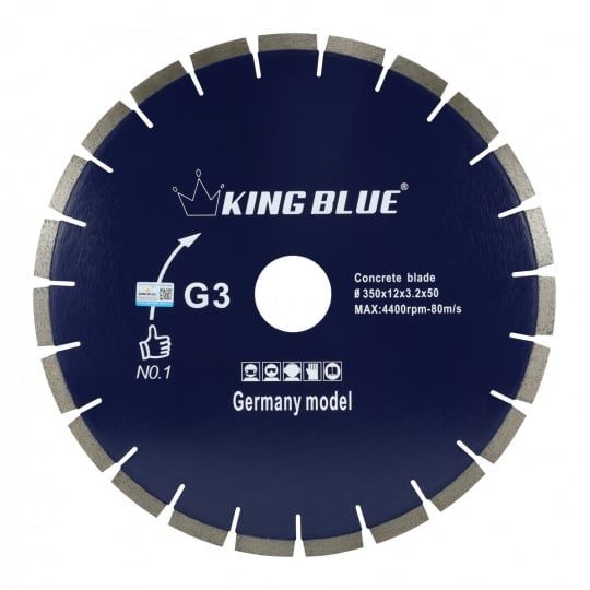 Lưỡi cắt King Blue G3 KingBlue G3-350x25.4x3.2x12 R