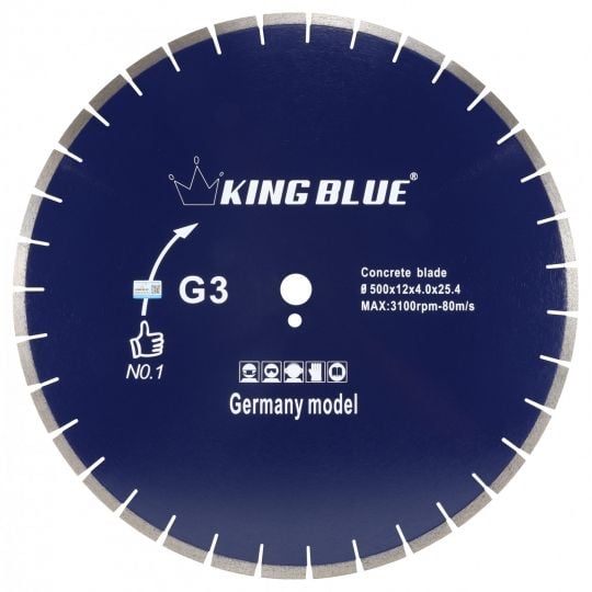 Lưỡi cắt King Blue G3 KingBlue G3-500x25.4x4.0x12 R