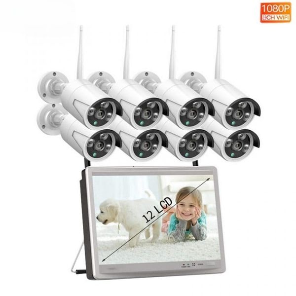 Đầu ghi Camera Tuya 8CH (Màn hình LCD)