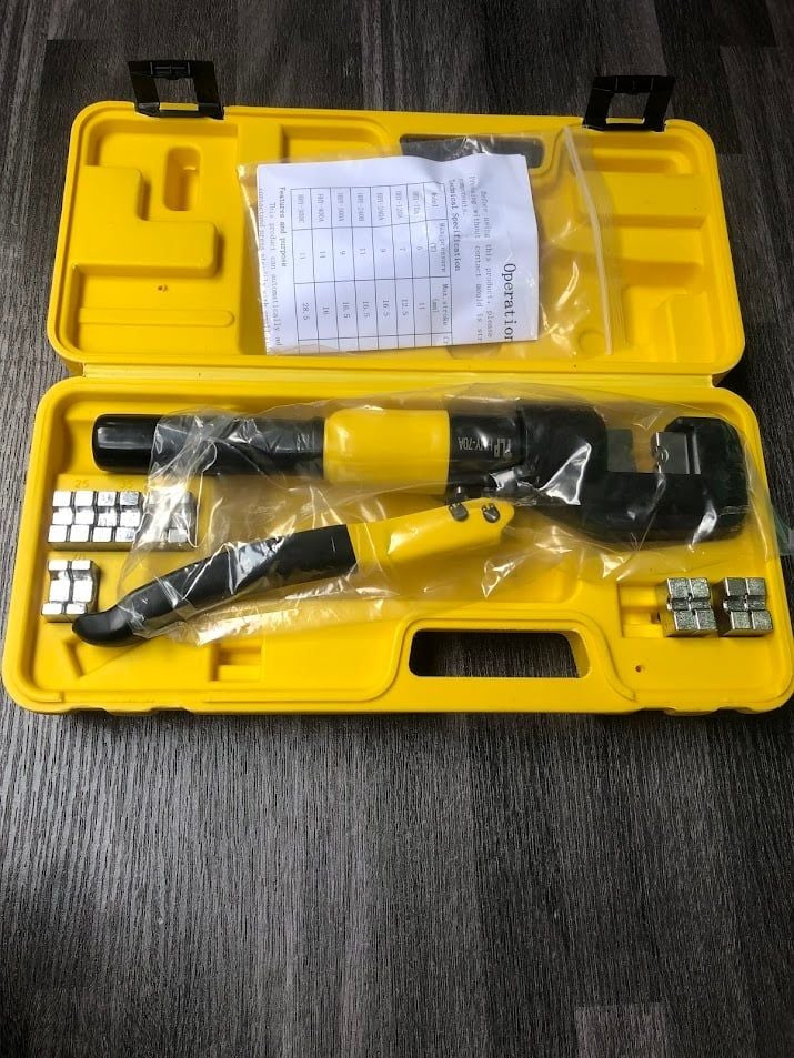 Kìm bấm cos thủy lực 70 mm2 5 tấn TLP HHY-70A