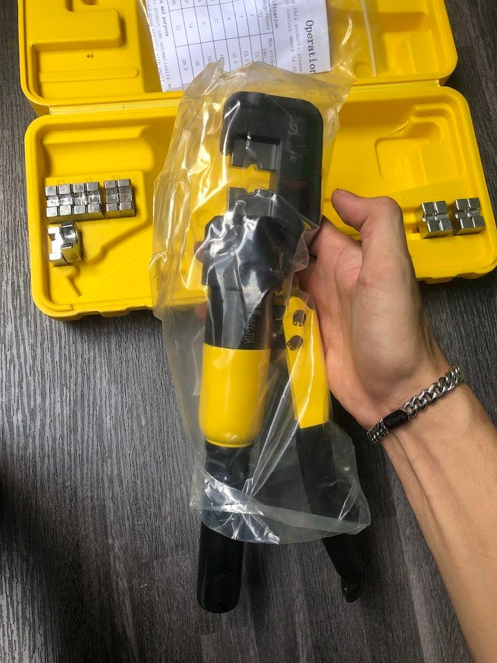 Kìm bấm cos thủy lực 70 mm2 5 tấn TLP HHY-70A