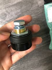 Cọc nối ngắn (giắc cái) ZETweld DKJ 35-50 đuôi tròn