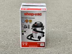 Máy hút bụi khô/ướt/thổi 20L 1800W thép không gỉ Shopvac 92722209