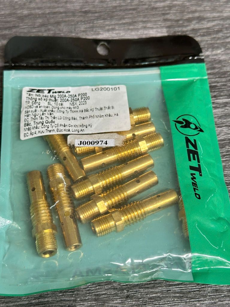 Nối béc (bép) B200 Mig ZETweld 200A-250A