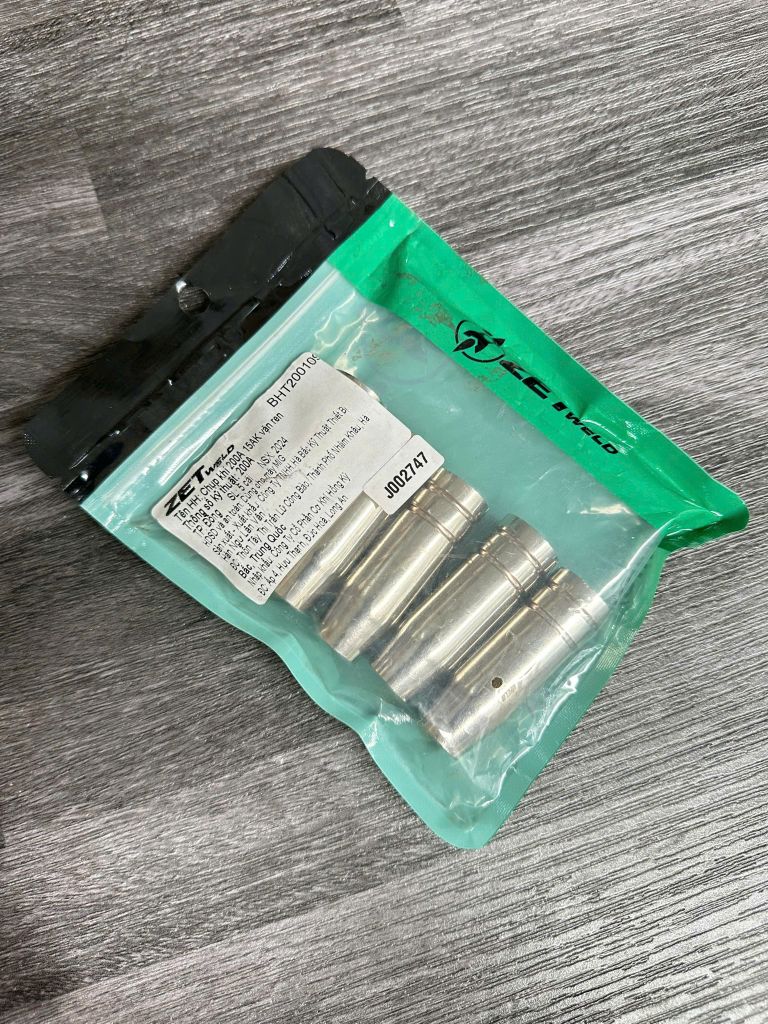 Chụp khí Mig 15AK ZETweld 200A vặn ren