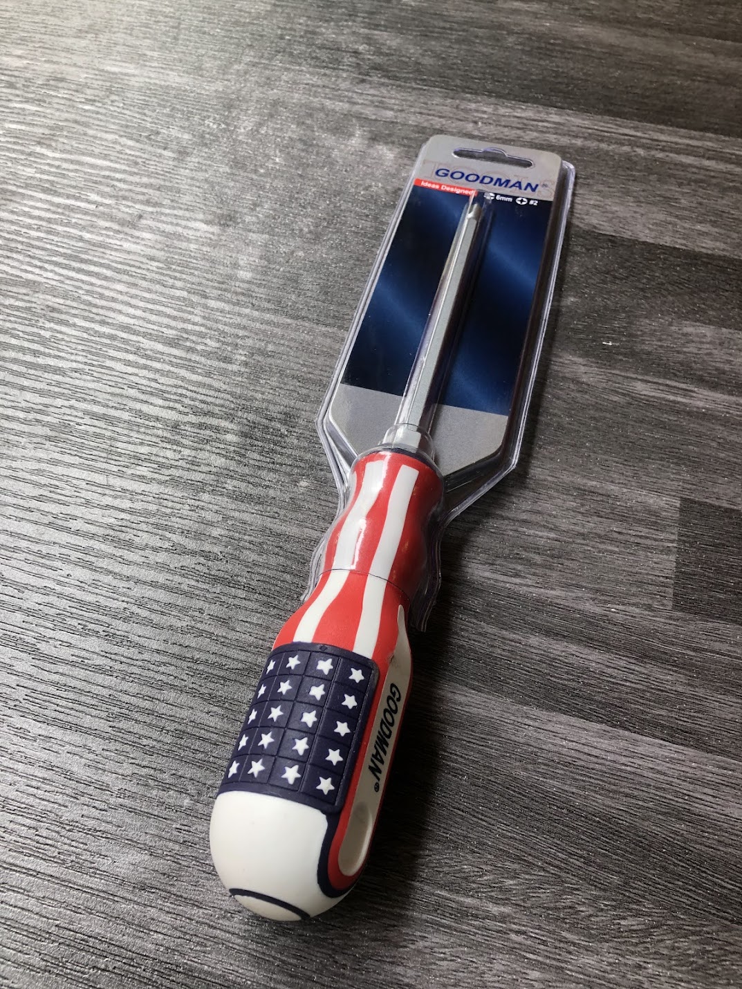 6x150mm Tua vít 2 đầu Goodman USA KT 2D6150U