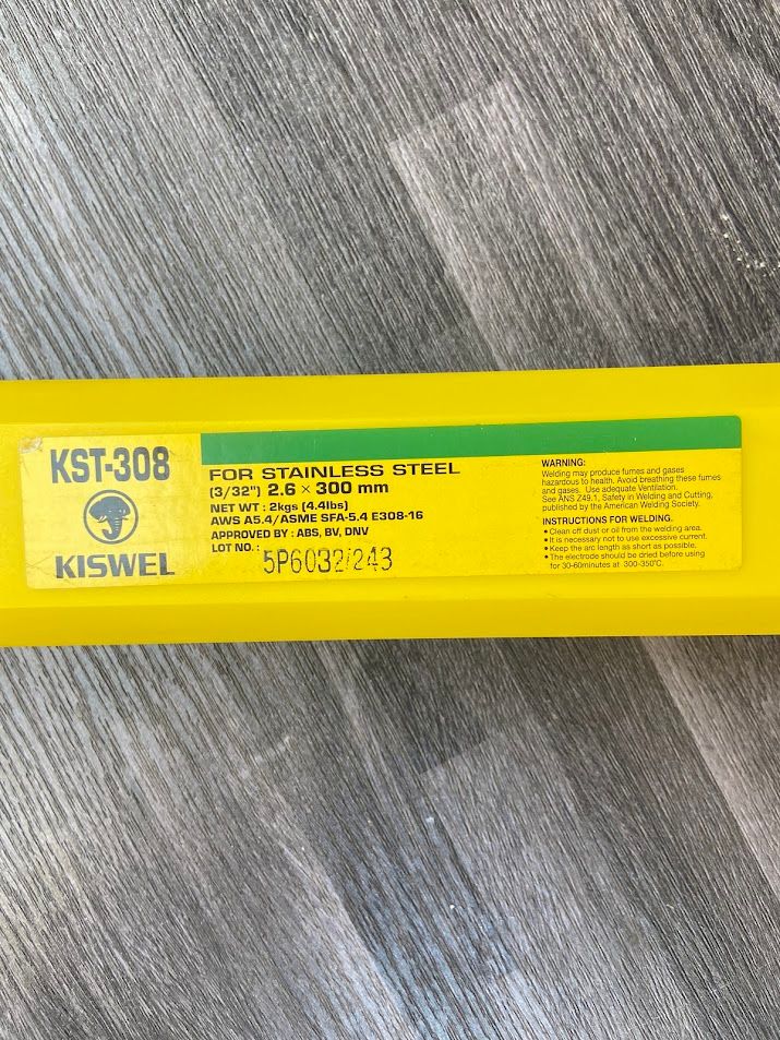 2.6mm Que hàn inox Kiswel KST308-2.6