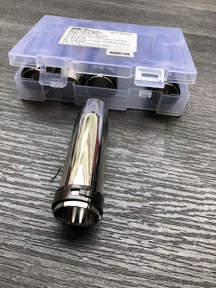 Chụp khí 36KD Mig ZETweld đồng mạ Niken