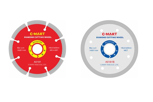 105x2.0x20mm Đĩa cắt gạch C-Mart A0181