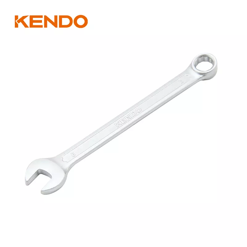Cờ lê kết hợp 2 đầu vòng miệng bằng thép Cr-V 21mm Kendo - 15321