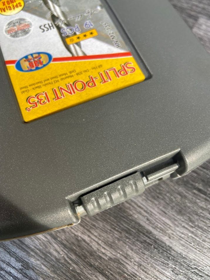 Bô mũi khoan Inox Pháp 19 chi tiết Hoàng nam từ 1mm đến 10mm