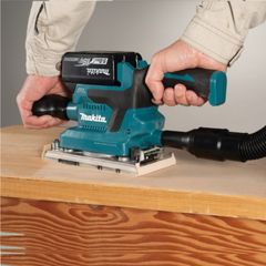 MÁY CHÀ NHÁM RUNG DÙNG PIN(93X185MM/BL)(18V) Makita DBO380Z