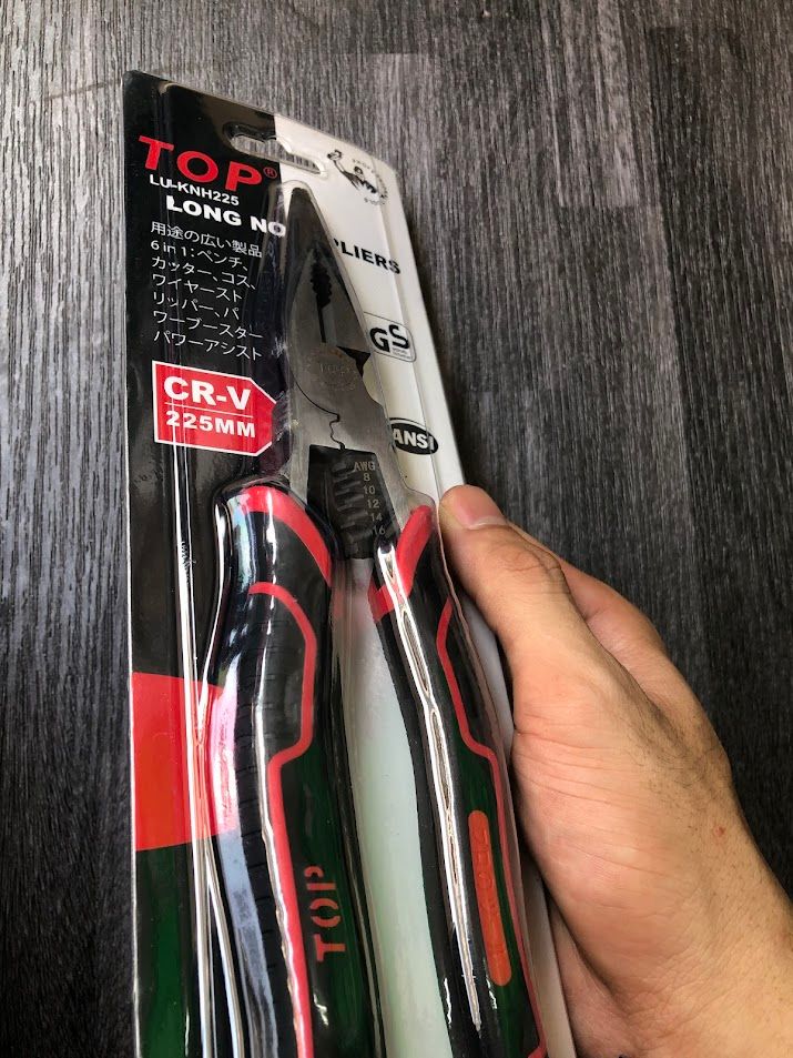 9inch/225m Kìm nhọn đa năng 6 in 1 TOP LU-KNH225