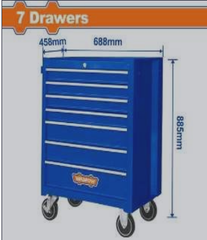 Tủ đựng dụng cụ 7 ngăn kéo 688x458x735mm Wadfow WCS2A07