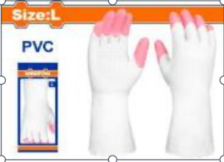 Găng tay nhựa PVC L Wadfow WVG932L