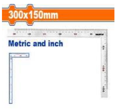 Thước vuông 300x150mm Wadfow WSR4330