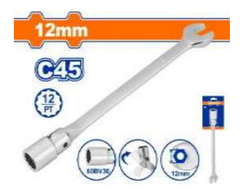 Cờ lê tuýp lắc léo 12mm Wadfow WTH1E12