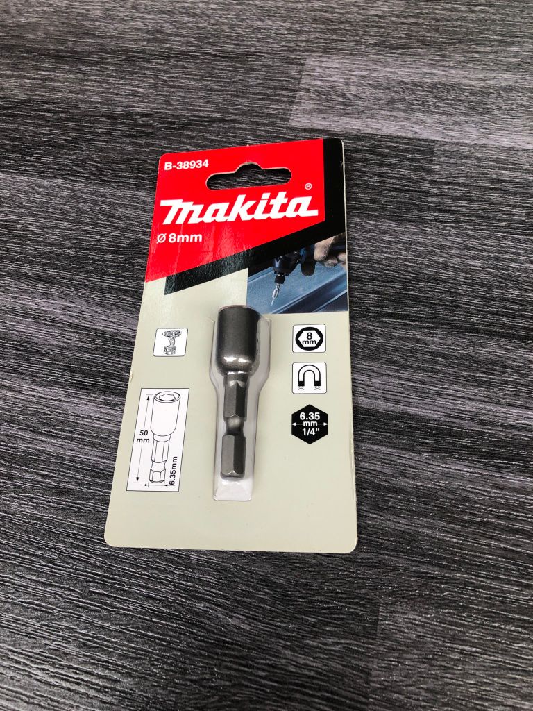 ĐẦU TUÝP DÀI VẶN ỐC 1PC 8X50MM Makita B-38934