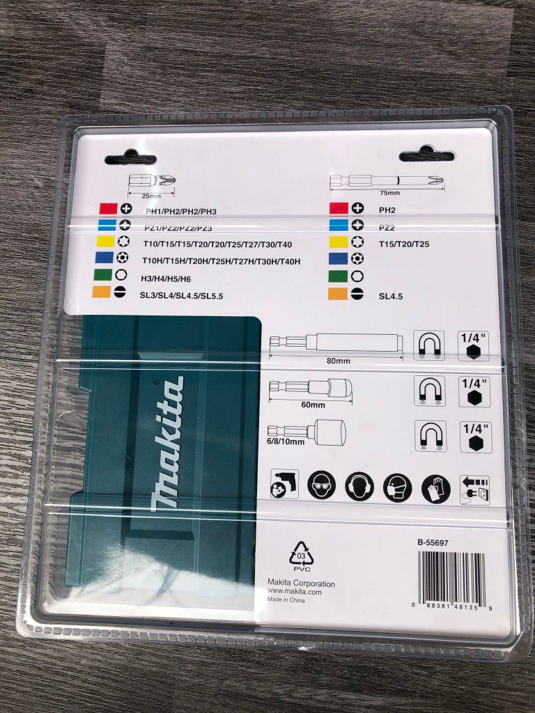 Bộ mũi vít đa năng 43 chi tiết Makita B-55697