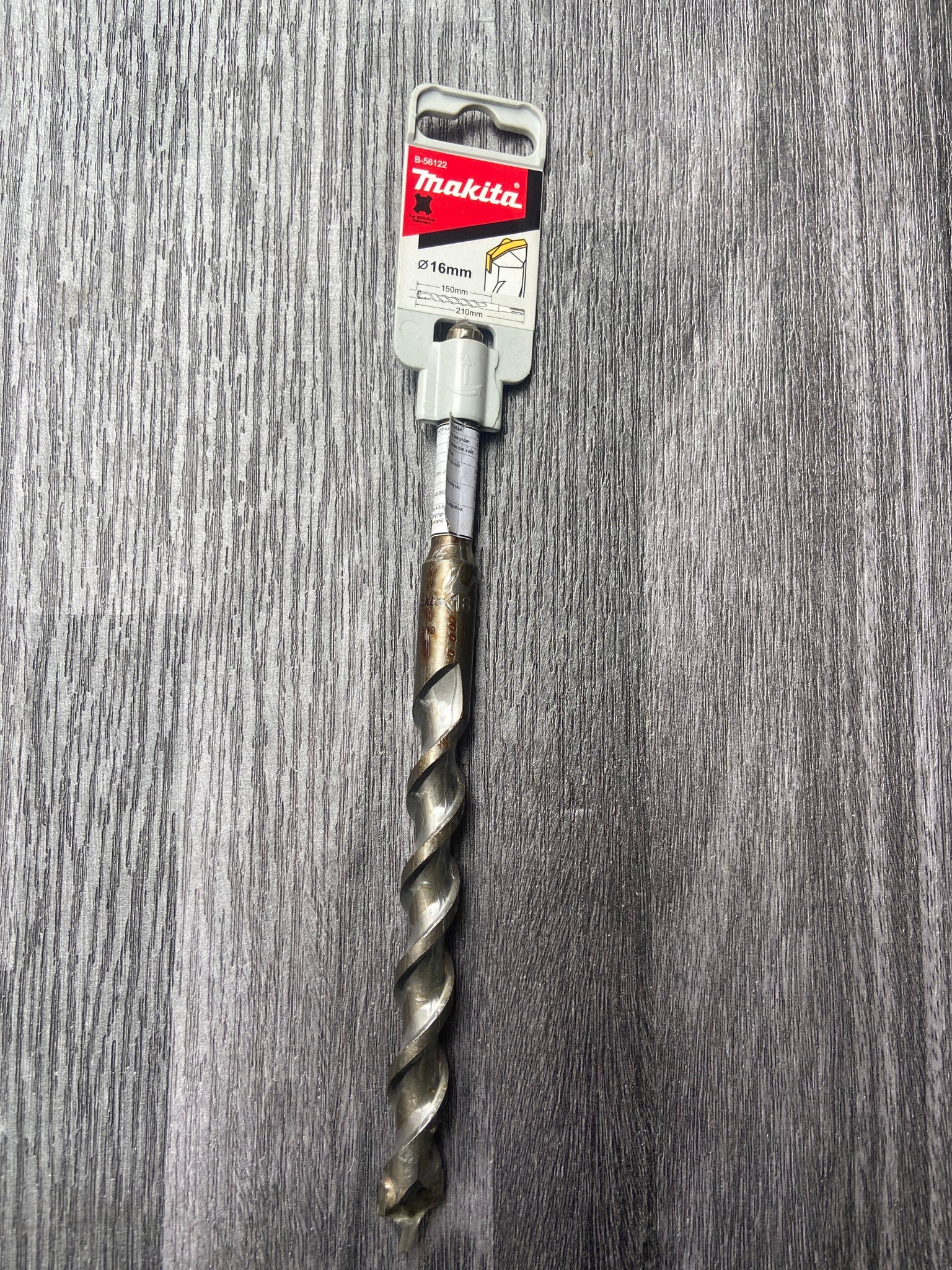 SDS-PLUS MŨI KHOAN BÊ TÔNG HỢP KIM 16X210MM Makita B-56122