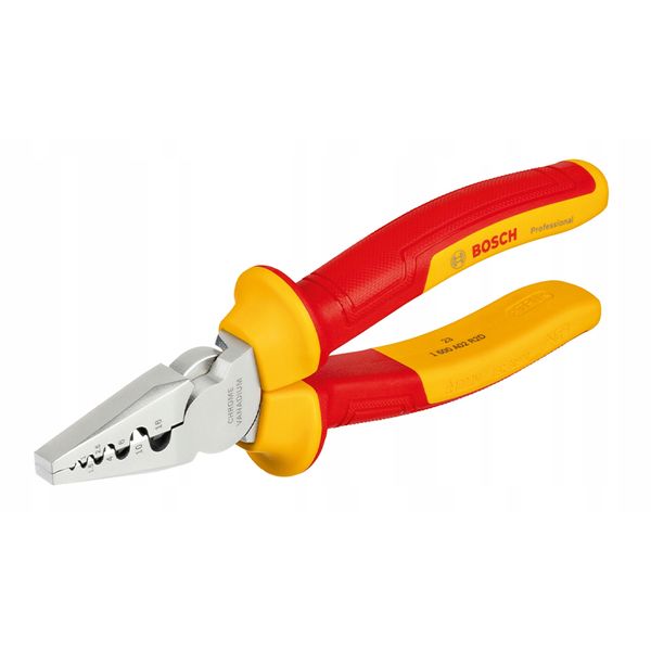 Kềm bấm cách điện VDE 180 mm Bosch 1600A02NE6