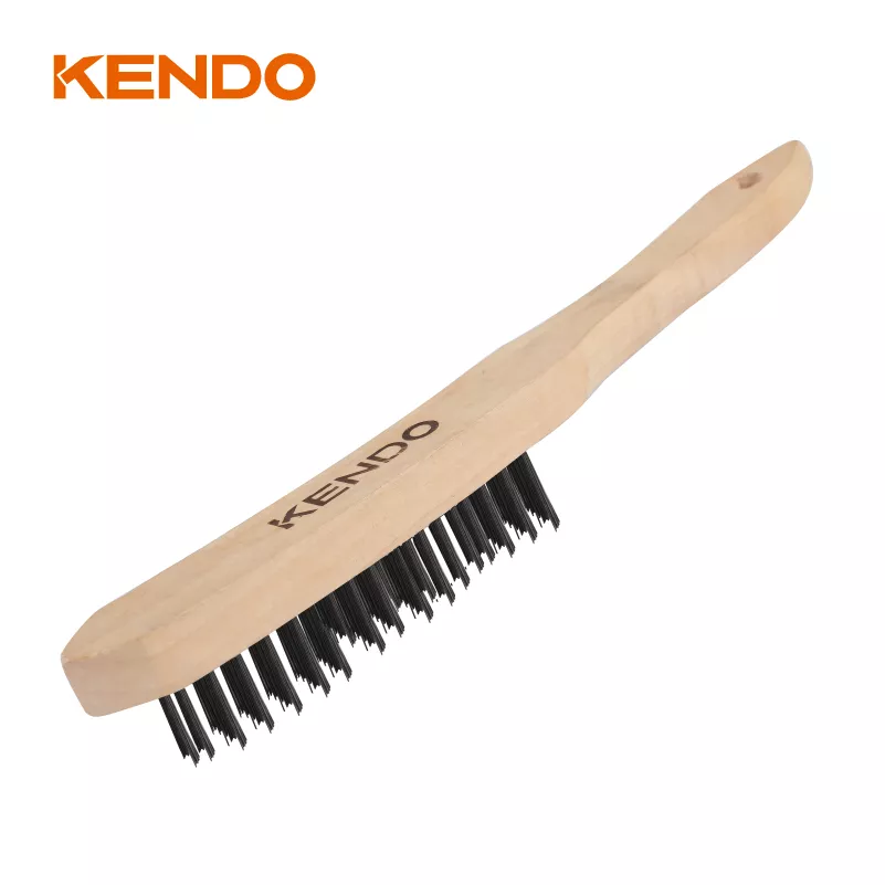 Bàn chảy sắt sợi thép tay cầm gỗ 5×15 hàng Kendo - 31501