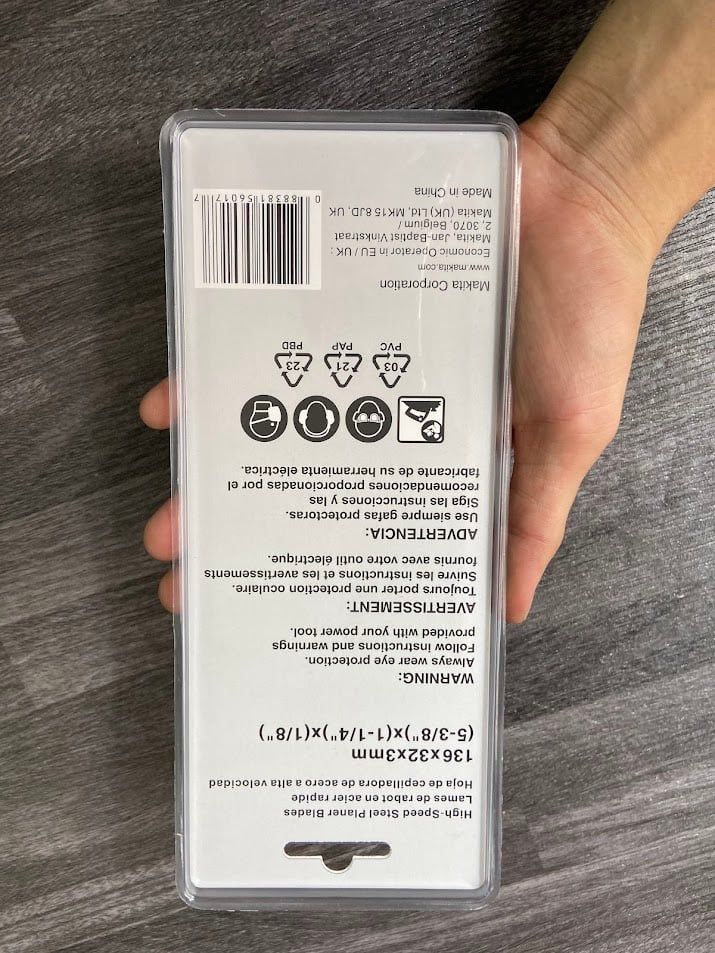 LƯỠI BÀO 136MM/1804N Makita D-71227