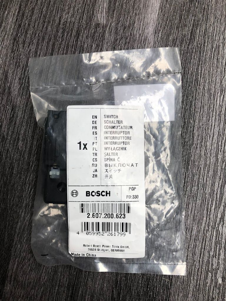 CÔNG TẮC BOSCH GBM10RE 2607200623