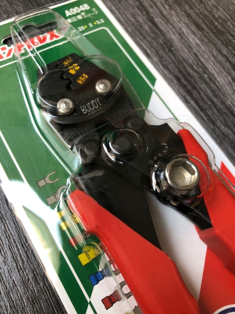 Kìm bấm cos 1.25-3.5mm2 Buddy BA0048