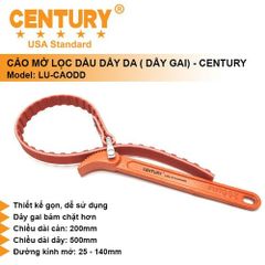 25-160mm Cảo dây da ( dây gai cam ) Century LU-CAODD