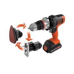 18V Máy khoan cầm tay Black&Decker EVO185B1-B1