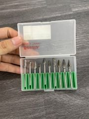 3x6mm Bộ mũi mài 10PCS cùi thơm HP