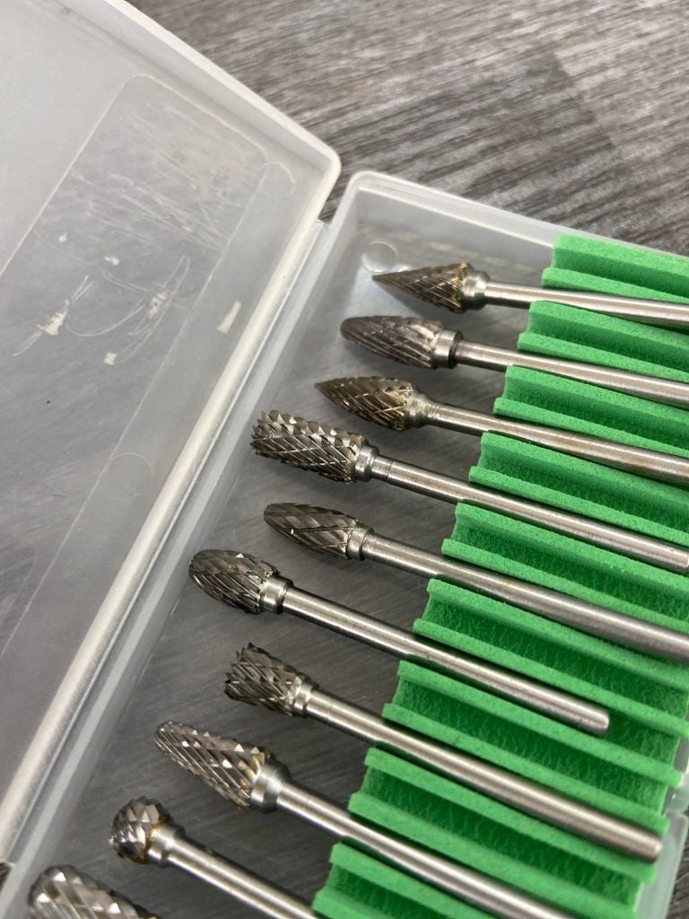 3x6mm Bộ mũi mài 10PCS cùi thơm HP