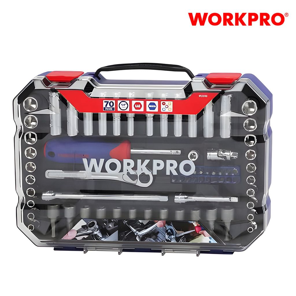 Bộ đầu cờ lê thay thế (1 set = 145 cái) Workpro - WP003046