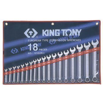 Bộ vòng miệng 18 chi tiết Kingtony 1218MR01 6 - 24mm