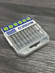 Mũi vít hai đầu SL6-PH2 x 65mm bằng thép S2 Brosco - BRPH2SL60C065
