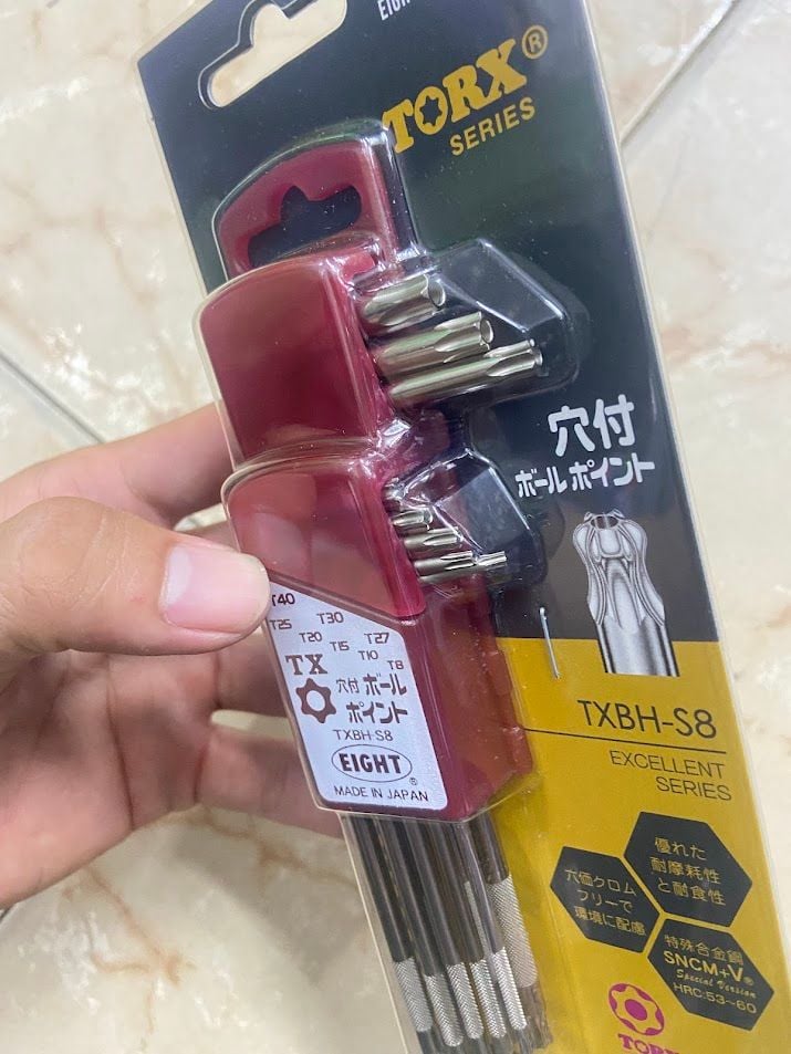 S8.0mm Bộ lục giác đầu Eight S8