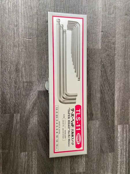 Bộ lục giác đầu bi 11 chi tiết TLS-11 EIGHT