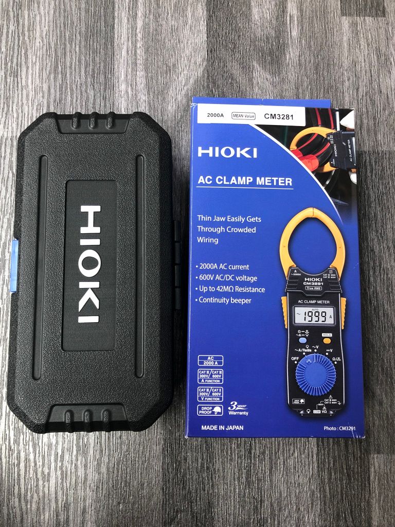 Ampe Kìm Đo Dòng AC 2000A Hioki CM3281