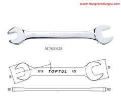 Cờ lê 2 đầu miệng TOPTUL ACAJ2428