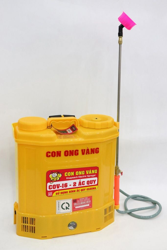 Bình xịt điện COV 16 12V-8Ah: Hiệu quả, bền bỉ, tiết kiệm sức lao động
