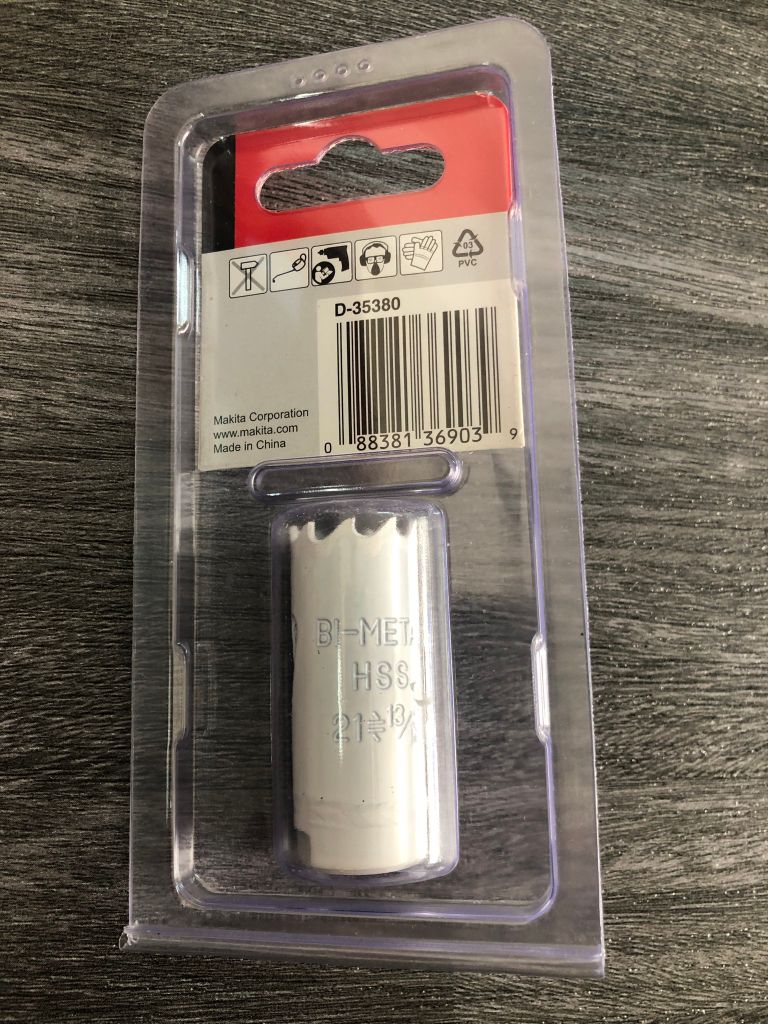 MŨI KHOÉT 21X38MM Makita D-35380