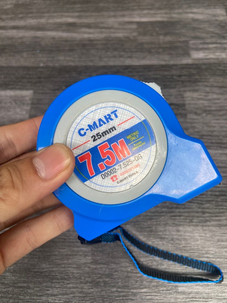7.5m Thước cuộn C-Mart D0002-7.525-QG