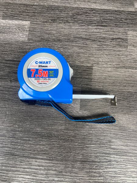 7.5m Thước cuộn C-Mart D0002-7.525-QG