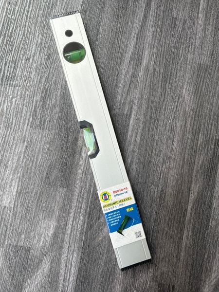 40cm Thước thủy từ tính màu xám C-Mart D0010-16